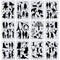 12Pcs Stencils for Painting on Wood - Stencils for Painting on Canvas Scrapbook Supplies Wall Art Stencils for Drawing Templates - Animal Stencils...