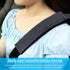 2PCS Car Seat Belt Cover, Soft Comfort Breathable Automotive Safety Seatbelt Shoulder Strap Covers Harness Pads Cushion Protect Your Neck and Shou...