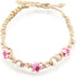 BlueRica Hemp Anklet with Fimo Flowers...
