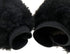 2 Pcs Plush Car Handbrake and Gear Shift Knob Cover, Warm and Anti-Slip Protective Sleeves, Black...
