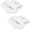 2-Pack Replacement Knee Pillow Covers - Washable Replacement Leg Pillowcase - Cooling Breathable Soft Leg Pillowcases - Replacement Covers for Kne...