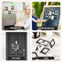 20 Packs Magnetic Photo Picture Frame Cute Mini Table Photo Frame Holder 3 Inches Plastic Colorful Photo Display Compatible with Fujifilm Instax f...