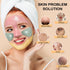 3 Pcs Clay Mask Set, Green Tea, Turmeric Vitamin C, Himalayan Clay Mask, Facial Skin Care Mask for Deep Cleansing, Soothing & Refining Pores(3.5oz...