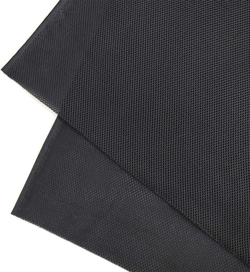 Speaker Grill Cloth Stereo Mesh Fabric for Speaker Repair, Black - 55 x 40 in / 140 x 100 cm...