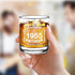 Old Fashioned Glasses-1955-Vintage 1955 old time information 10.25oz Whiskey Rocks Glass -70th Birthday Aged to Perfection - 70 years old gifts Bo...