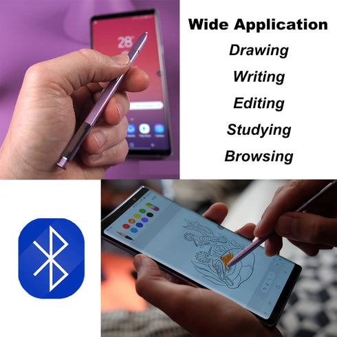 Galaxy Note 9 Stylus Pen with Bluetooth Replacement Stylus Touch S Pen for Samsung Galaxy Note 9 N960 All Versions Stylus Touch S Pen(Lavender Pur...