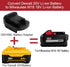 DW18ML DL18ML Battery Adapter Converter for Dewalt to Milwaukee Battery,for Dewalt 20V Lithium Battery Convert to Milwaukee M18 Lithium Battery...