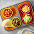 Silicone Baking Cups Muffin Cupcakes Liners Molds Sets in Storage Container Silicone Lunch Box Dividers Bento Box Accessories -36 Pack...