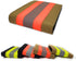 Firefighter Wallet Bifold Original Turnout Bunker Gear Fabric (Beige & Orange)...