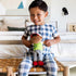 HABA Snug Up Soft Doll Mason- 11.5" Soft Boy Doll with Black Hair (Machine Washable)...