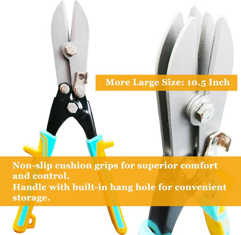 5 Blade Sheet Metal Hand Crimper for Venting Work/Ductwork/HVAC Downspout Stove Pipe, Crimping 20ga Steel and 28ga Stainless Steel...