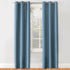 Sun Zero Cooper Thermal Insulated Energy Efficient Grommet Curtain Panel, 40" x 84", Blue...