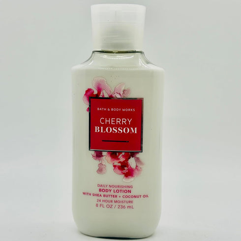 Bath & Body Works Signature Collection Cherry Blossom Body Lotion 8 Fl. Oz. New Packaging...