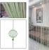 Decorative Door String Curtain Wall Panel Fringe Window Room Divider Blind for Wedding Coffee House Restaurant Parts Crystal Tassel Screen Home De...