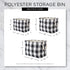 DII Polyester Container with Handles, Lattice Storage Bin, Small, Storm Blue...