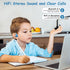 iDIGMALL Bluetooth 5.4 Kid Headphones, Open Ear Headphone w/Noise-Cancelling Mic for Children, 13g Ultra-Light Wireless Headset, Comfort-Fit for P...
