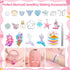 Qinzave 802Pcs Bracelet Making Kit for Girls Mermaid Beads for Jewelry Making Assorted Sizes 6mm 8mm Jewelry Making Kit with Mermaid Shell Pendant...