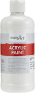 Handy Art Student Acrylic Paint 16 ounce, Blockout White...