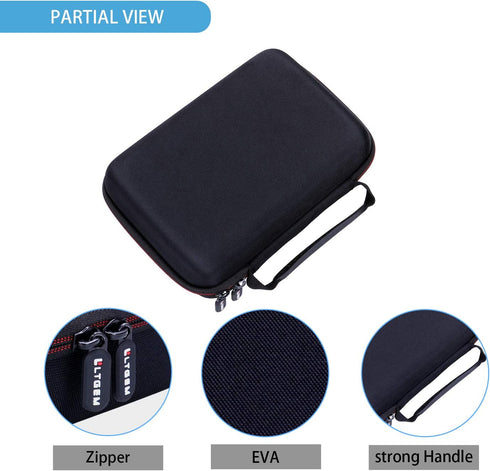 LTGEM EVA Hard Case for GoPro Hero Series or DJI Osmo Action 4 / Action 3 / Action 2 Action/Action Camera?Removable Inner?......