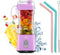 Portable Blender Personal USB Rechargeable Juice Cup for Smoothie and Protein Shakes Mini Handheld Fruit Mixer 13Oz Bottle for Travel Gym Home Off...