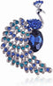 Peacock Rhinestone Brooch, Jewelry Gift for Women, Girls, Ladies, Exquisite Packaging...