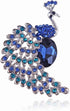 Peacock Rhinestone Brooch, Jewelry Gift for Women, Girls, Ladies, Exquisite Packaging...