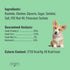 DOGCHEWZ™ Rawhide Dual Color Knotted Mini Bone Dog Chew Treats with Chicken Wrapped 3" (18 Ct/Bag) - Chicken Flavored...