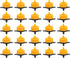 uxcell Drip Irrigation Emitters, 100pcs - 1/4 Inch Miniature Drip Sprinkler, 2 GPH Pressure Compensated Dripper for Garden Flower Pots Plants Lawn...