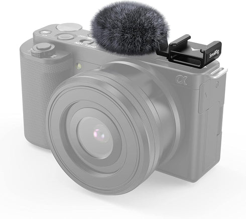 SmallRig Cold Shoe Adapter with Windshield for Sony ZV-1 II/ZV-1 / ZV-1F / ZV-E1 / ZV-E10-3526...