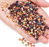 1000 Pieces Hot Fix Glass Flatback Rhinestones HotFix Round Crystal Gems (Golden Sun, SS20)...