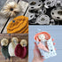 180 Sets Sew-On Snap button - 8mm & 10mm Sewing Snaps,Baby Snaps for Clothing,Shirt,Doll,Diapers,DIY craft...