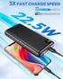 SOARAISE Power Bank 27000mAh Portable Charger 22.5W Fast Charging Phone Charger USB C in & Out PD External Battery Pack for iPhone, Android...