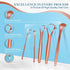 Tongue Scraper for Adults and Kids,100% Stainless Steel Tongue Scraper with Travel Case,4 Shapes,Perfect for Bad Breath & Oral Hygiene,Easy to Use...
