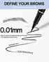 5 Colors Eyebrow Pencil, Multifunctional Ultra-Fine Liquid Eyeliner & Eyebrow Pencil,Long-Lasting Waterproof&Smudge Proof, Quick Drying, Smoothly,...