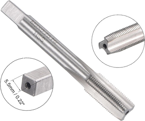 uxcell M9 x 0.75mm Metric Tap and Die Set, Machine Thread Screw Tap with Round Threading Die, Tap & Die Kit for Nut Screw Bolt Thread Repair...