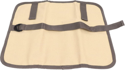 Camping Utensil Bag, Knife Roll Bag for Chefs Canvas Roll Up Culinary Bag Tableware Storage Hanging Bag Multi-purpose Knife Cover for Cooking, Cam...