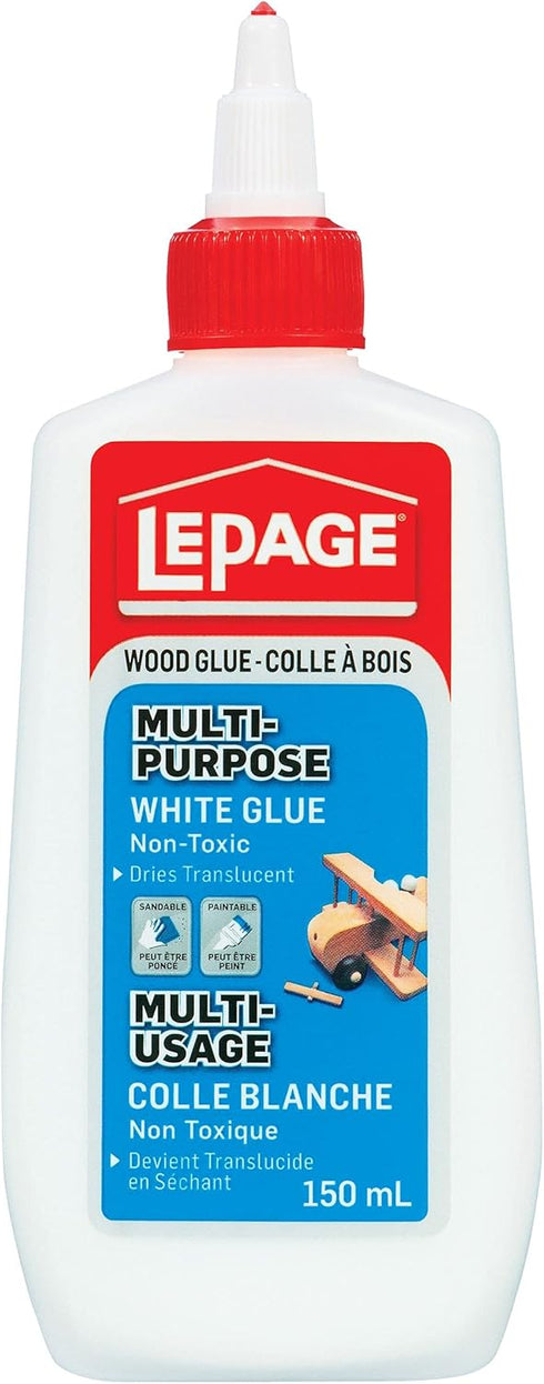 Multi-Purpose White Wood Glue - 150 ml...
