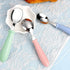 Pimoys 6 Pieces Toddler Spoons Baby Spoons for Self-Feeding, Stainless Steel Kids Spoons with Round Handle Metal Toddler Utensils Children's Silve...