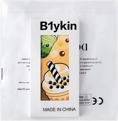 Boba Tea Sticky Notes Set, 550 Sheets Bubble Tea Sticks Self-Stick Notes Pads, Self-Adhesive Cute Boba Tea Separation Tabs Writing Colorful Memo P...
