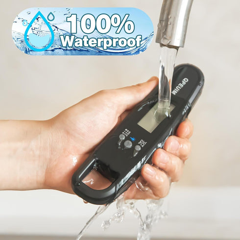 digital meat thermometer instant read meat thermometer for Cooking Kitchen Food Candy with Backlight and Magnet for Oil Deep Fry BBQ Grill Smoker ...