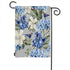 Moslion Floral Garden Flag Spring Plant Flowers Hydrangea Hibiscus Iris Bird Leaf Flags Double-Sided Banner Welcome Yard Flag Outdoor Home Decor. ...