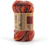 Earth Maker 10 Pack (Skeins) 100% Wool Slub Super Bulky Yarn Each Skein 1 oz (30g) 16 Yards, Sunset Orange......