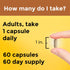 Nature Made Multi + Ashwagandha, Multivitamin for Daily Stress Relief Support, One Per Day Multivitamin, 60 Capsules...