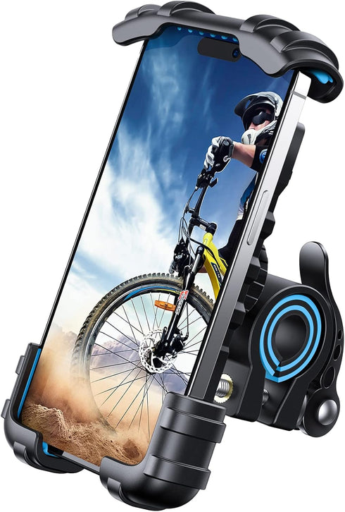 Lamicall Bike Phone Holder, Motorcycle Phone Mount - Motorcycle Handlebar Cell Phone Clamp, Scooter Phone Clip for iPhone 14 Plus/Pro Max, 13 Pro ...