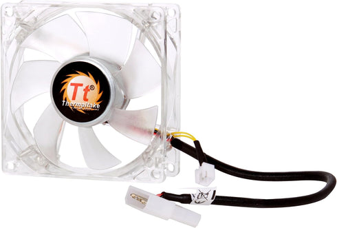 Thermaltake Blue-Eye Silent Smart 80mm Blue Led Case Fan with Adjustable Fan Speed Control AF0025...