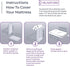 BLISSFORD Plastic Mattress Protector Zippered Cot Size, Waterproof Vinyl Mattress Cover, Heavy Duty Noiseless Mattress Encasement...