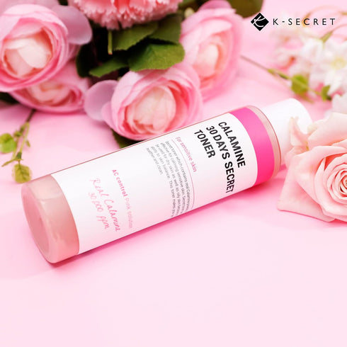 KSECRET Calamine 30 Days Secret Toner, 160ml / 1.69fl.oz. | Korean Skincare | Acne Treatment Toner & Skin-Refining...