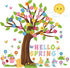 150 Pcs Spring Classroom Tree Bulletin Board Set Hello Spring Bulletin Board Decorations Flowers Green Leaves Woodland Cutouts Bulletin Board Stic...