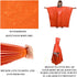 Emergency Blanket Poncho, 4 Pack Ultralight Waterproof Thermal Survival Space Blanket Ponchos with Hood for Camping Hiking Outdoor...