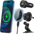 Vancle for Magsafe Car Mount Charger, 15W Fast Charging Magnetic Wireless Car Charger, Air Vent/Dashboard Phone Holder Mount for iPhone 15/14/13/1...
